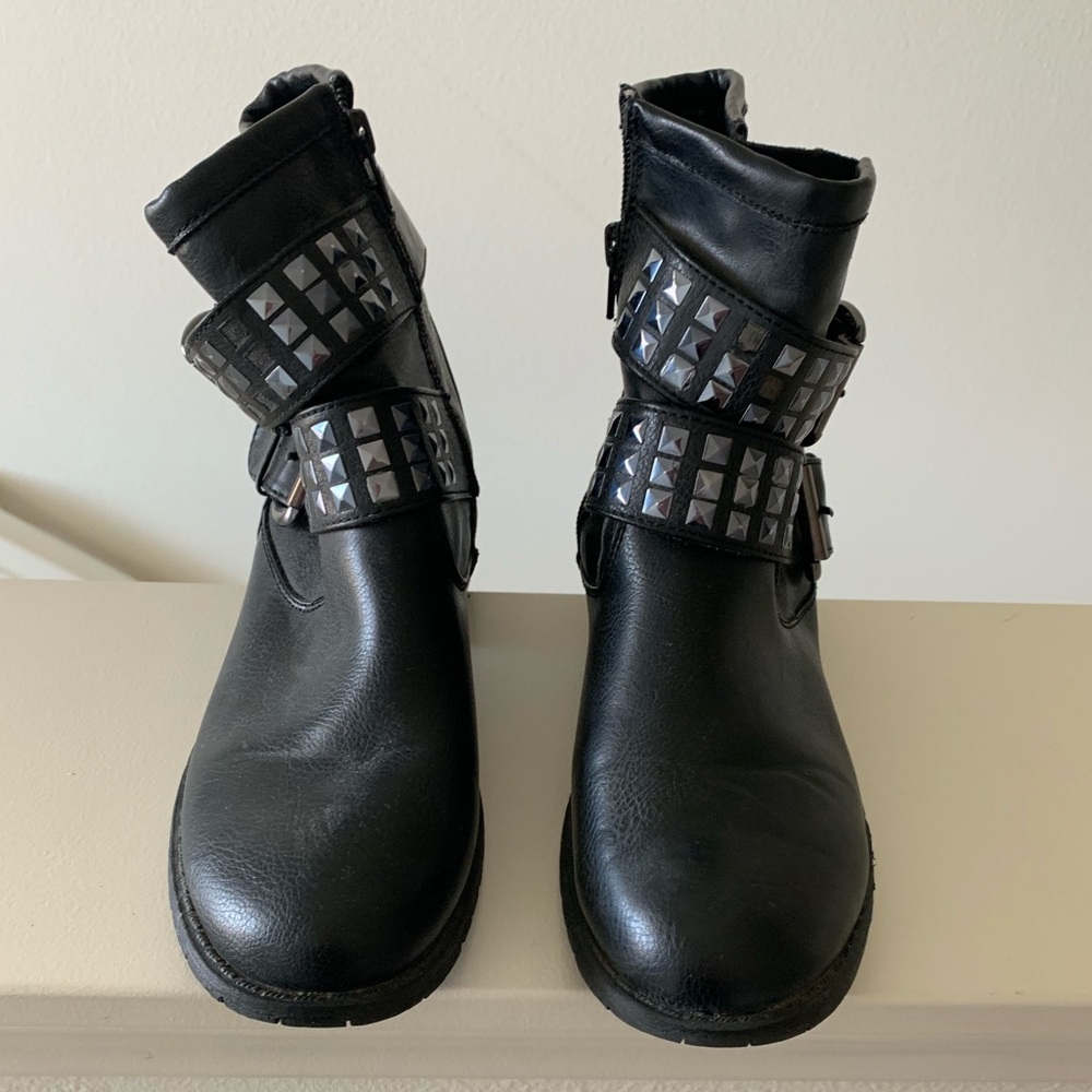 Steve Madden studded ankle boots